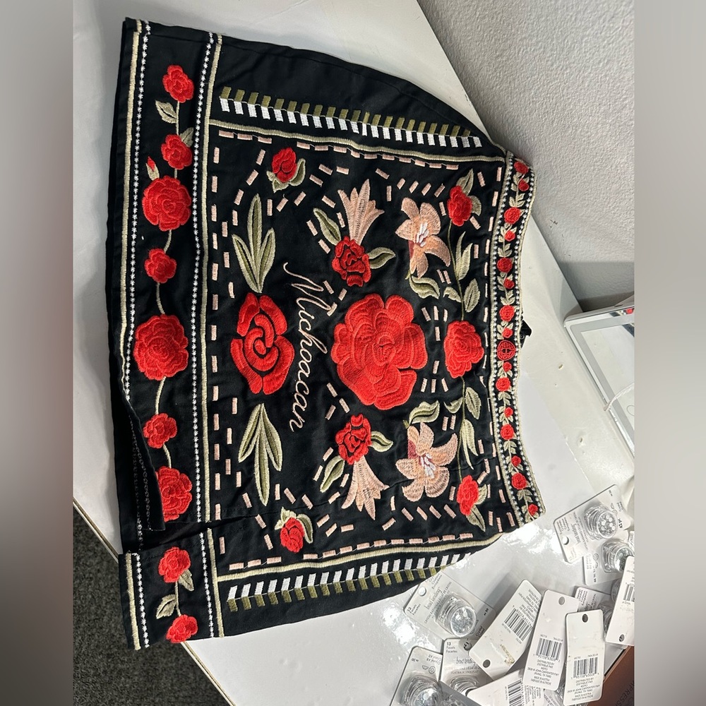 Herencia collection skirt Michoacán